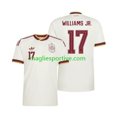 Completo Calcio Spagna Nico Williams 17 Divisa Trasferta Mondiali 2026 Completo Calcio Spagna Nico Williams 17 Divisa Trasferta Mondiali 2026